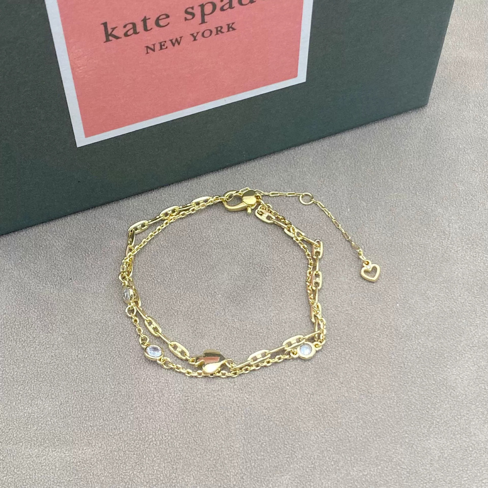 kate spade Non Fading Titanium Steel Bracelet Gold